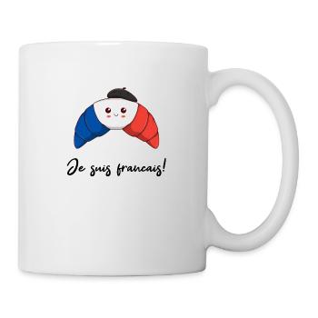 French Croissant Gift Idea Cute - Mug - white - Right