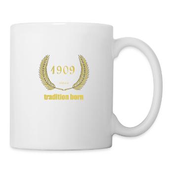Tradition Born 1909 - Tasse - Weiß - Rechts