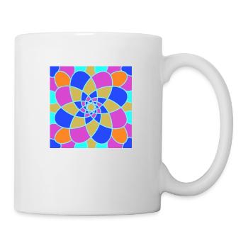 Mosaik von Rino - Tasse - Weiß - Rechts