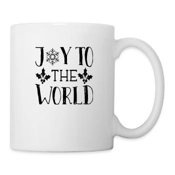 Joy To The World - Tasse - Weiß - Rechts
