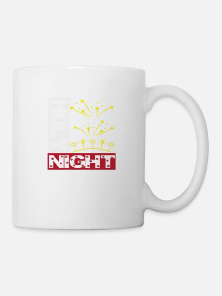 Holy Night - Tasse - Weiß