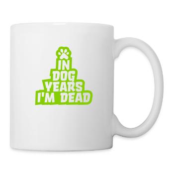in dog years Dead - Mug - white - Right