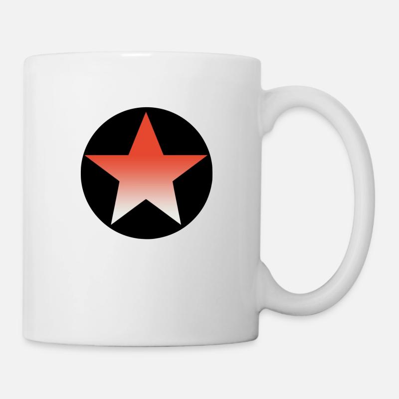 star 8 - Mug - white