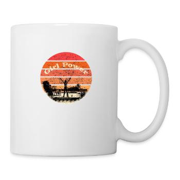 the feminist girl with strange powers - Mug - white - Right