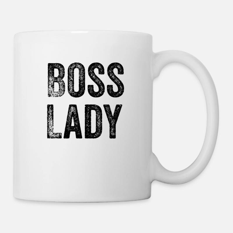 drôle de patron Dire - Mug blanc - blanc