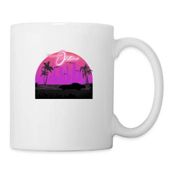 Oldtimer Beach - Mug - white - Right