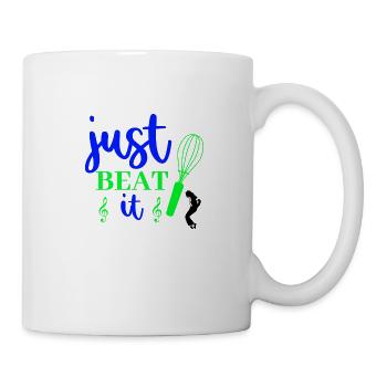 just beat it - Mug - white - Right