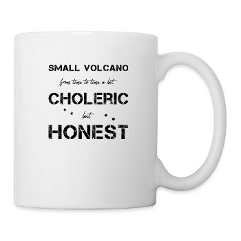 choleric honest - Tasse - Weiß - Rechts