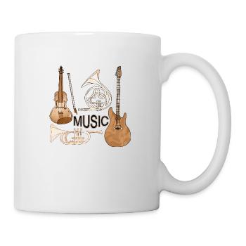 Musical instruments - Mug - white - Right