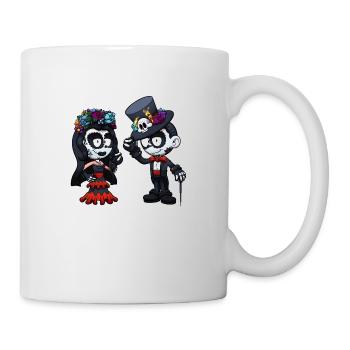 Day Of The Dead Sugar Skull Kids - Mug - white - Right