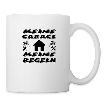 Garage - Tasse - Weiß - Rechts