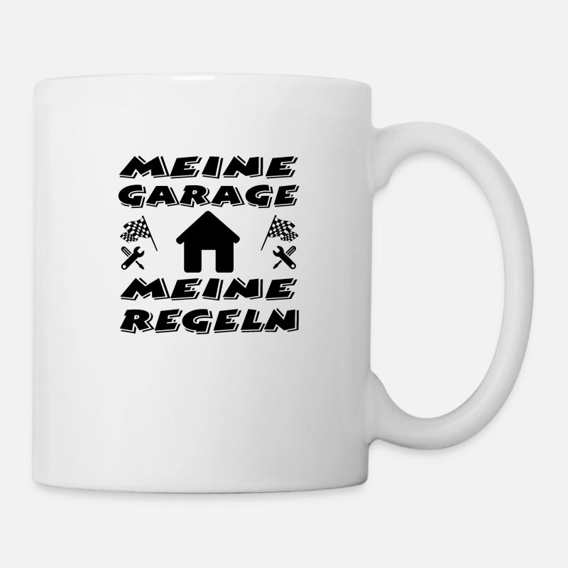 Garage - Tasse - Weiß