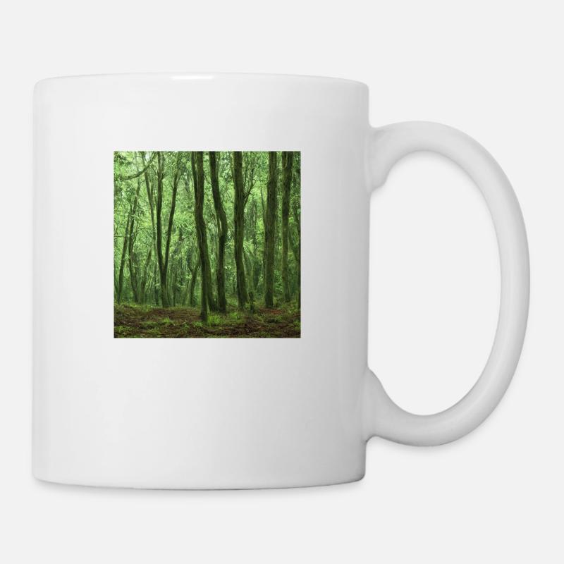 lonely green woods - Tasse - Weiß
