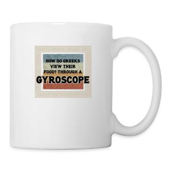 Antike Griechische Mythologie und Griechisches - Tasse - Weiß - Rechts