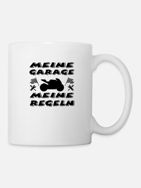 Garage - Tasse - Weiß