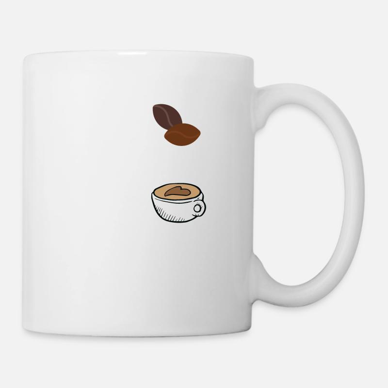 Manger Sleep Drink Coffe Répéter - Mug blanc - blanc