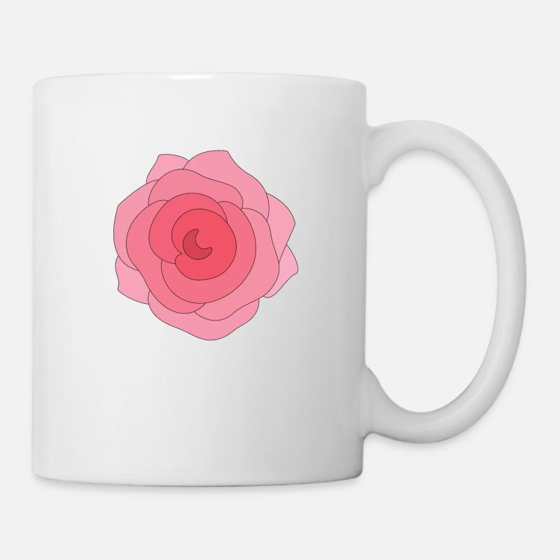 Beautiful Rose - Mug - white