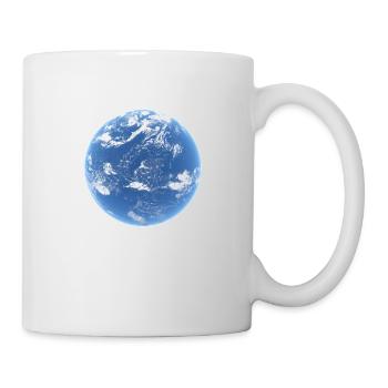 Neptune Water and Clouds Planet - Mug - white - Right