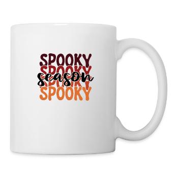 Halloween PNG SPOOKY SEASONn - Mug - white - Right