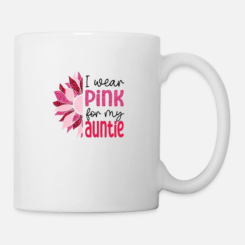 Save the Boobies auntie - Mug - white