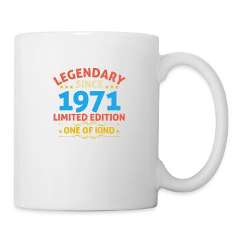 Légendaire depuis 1971 Edition Limitée - Mug blanc - blanc - Droite