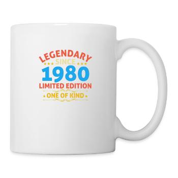 Legendär seit 1980 Limited Edition - Tasse - Weiß - Rechts