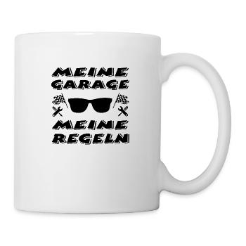 Garage - Tasse - Weiß - Rechts
