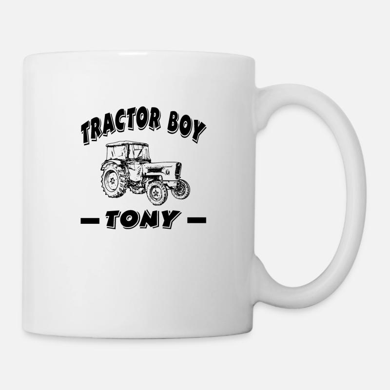 Traktor - Tasse - Weiß