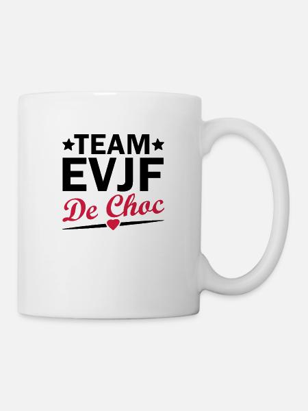 team evjf de choc - Mug blanc - blanc