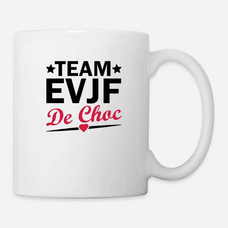 team evjf de choc - Mug blanc - blanc