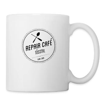 Repair Café Tösstal - Tasse - Weiß - Rechts