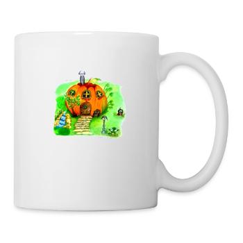Fairytale Pumpkin House - Mug - white - Right