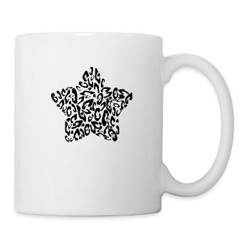 Stern Leo Maliana Design - Tasse - Weiß - Rechts