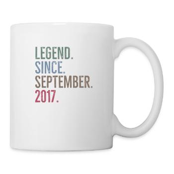 Legend Since September 2017 - Mug - white - Right