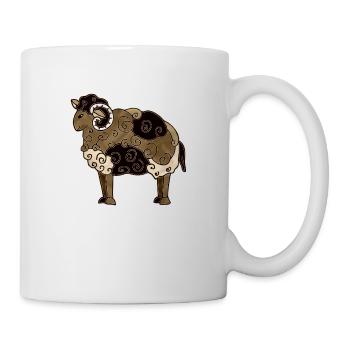 Ram - Mug - white - Right