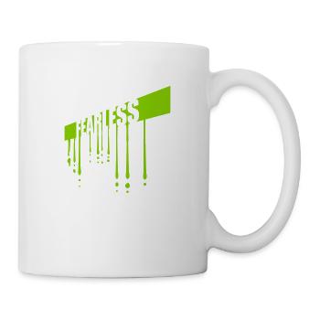 fearless Text Quote Design - Mug - white - Right