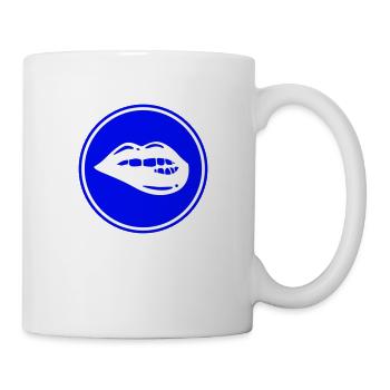 Lippen symbol - Tasse - Weiß - Rechts