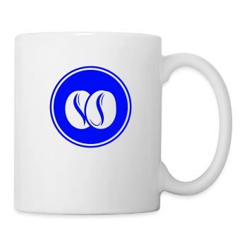 Kaffeebohne Symbol - Tasse - Weiß - Rechts