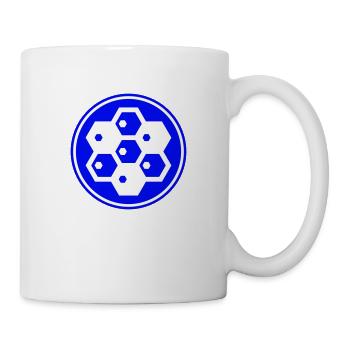 Symbole de l’apiculteur - Mug blanc - blanc - Droite
