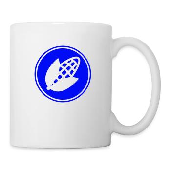 Symbole du maïs - Mug blanc - blanc - Droite