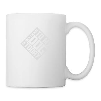 only talking to dog - Mug - white - Right