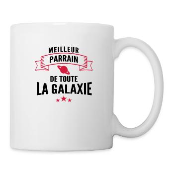 meilleur parrain / cadeau humour parrain - Mug blanc - blanc - Droite