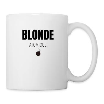 Blonde atomique - Mug blanc - blanc - Droite