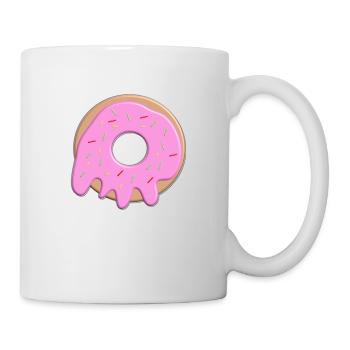 Donut - Tasse - Weiß - Rechts
