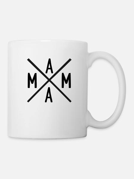 Mama - Tasse - Weiß