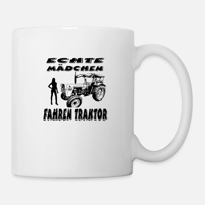 Traktor - Tasse - Weiß
