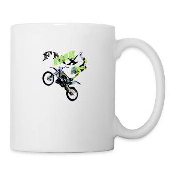 fmx motocross freestyle - Mug - white - Right
