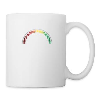 Anniversaire 21 ans Compteur - Mug blanc - blanc - Droite