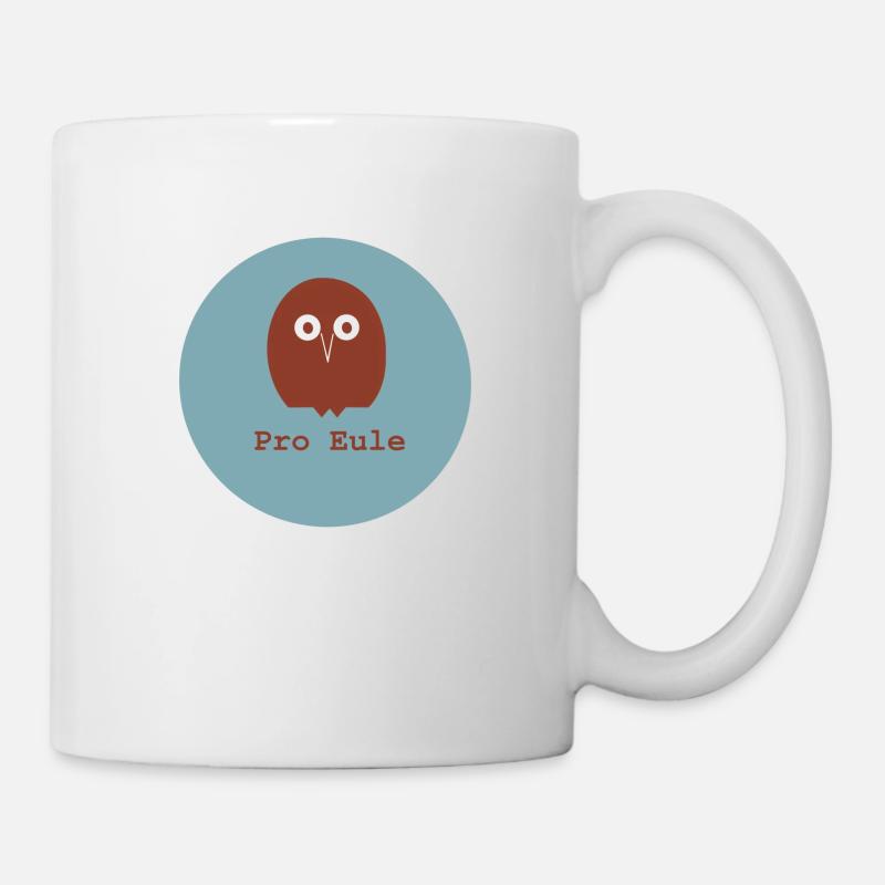 Per owl, per forest animal, per forest dweller, po bird - Mug - white