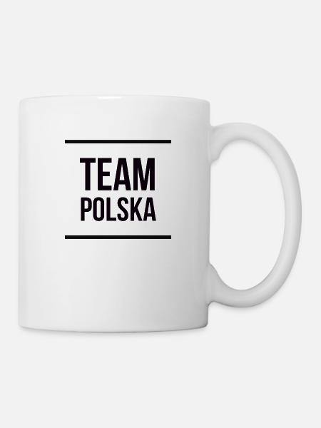 TEAM POLSKA - Tasse - Weiß